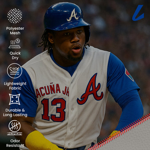 BRAVERS ACUNA JR. BLUE WHITE