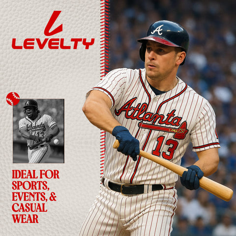 BRAVERS ACUNA JR. RED WHITE