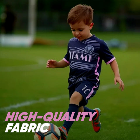 Messi Black and pink Uniform Kit