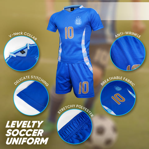 Messi Blue uniform Kit