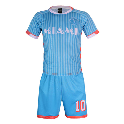 Messi  SeaGreen  Uniform Kit