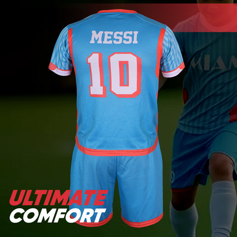 Messi  SeaGreen  Uniform Kit