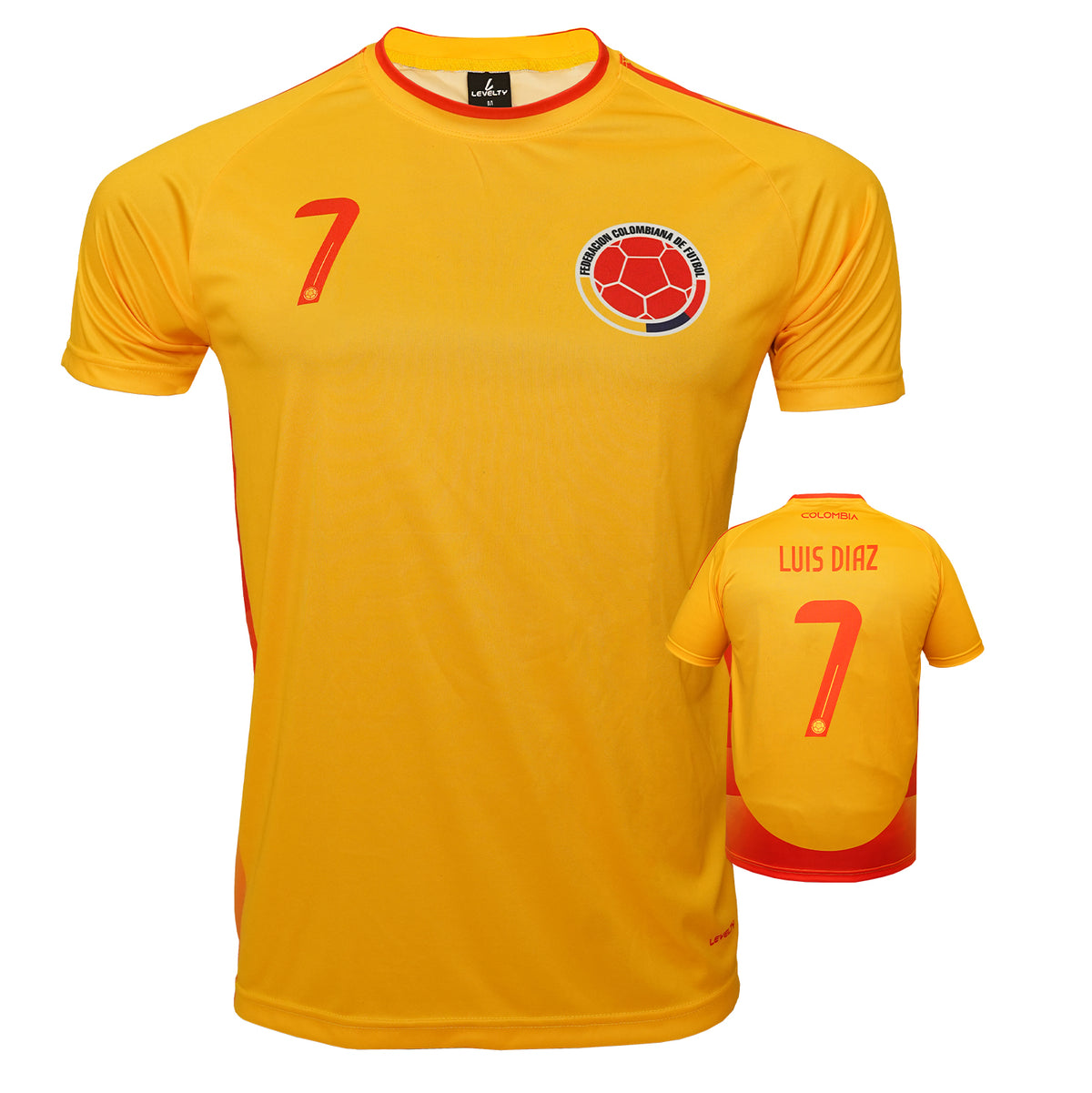 Colombia Luis Diaz yellow