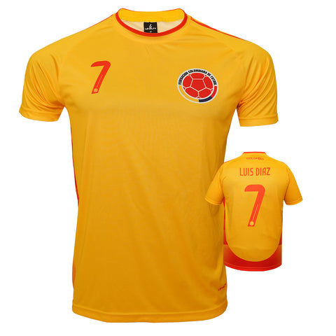 Colombia Luis Diaz yellow