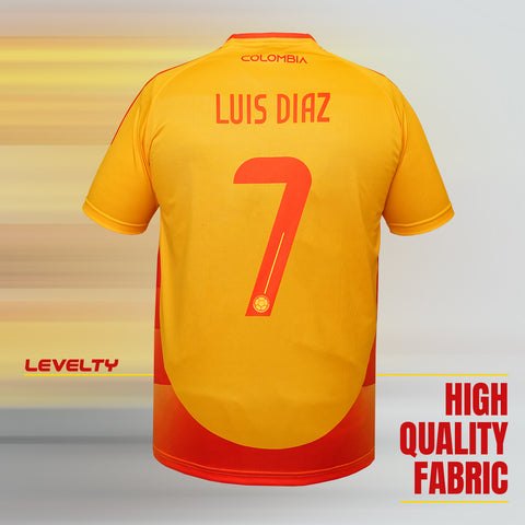 Colombia Luis Diaz yellow