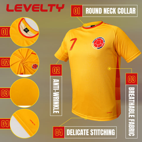 Colombia Luis Diaz yellow