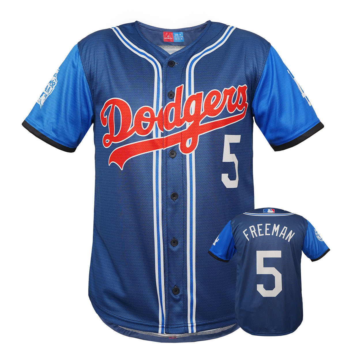 DODGERS FREEMAN NAVY JERSEY