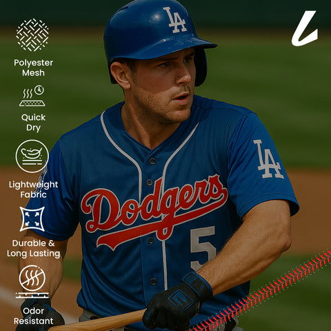 DODGERS FREEMAN NAVY JERSEY