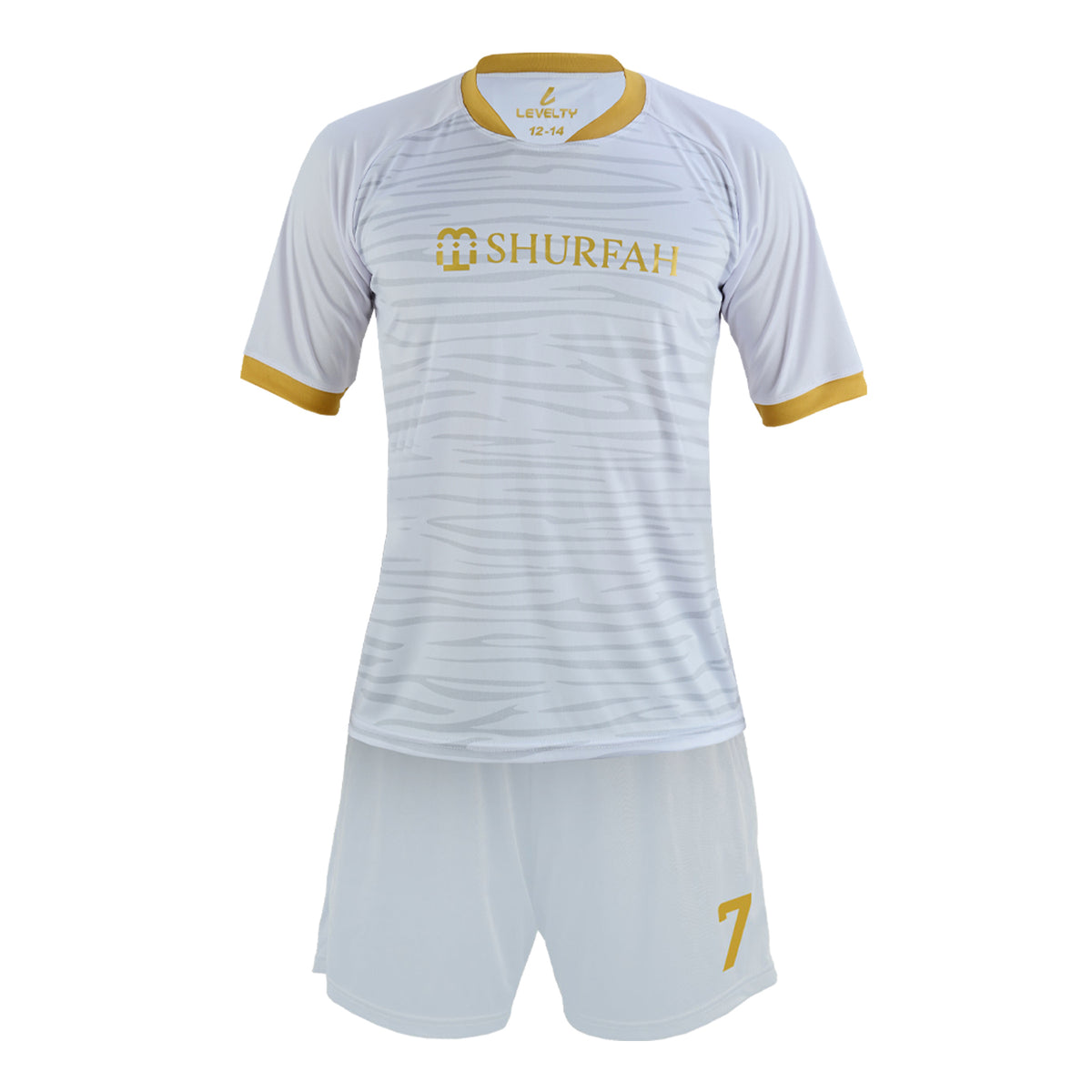 Ronaldo shurfah white uniform kit