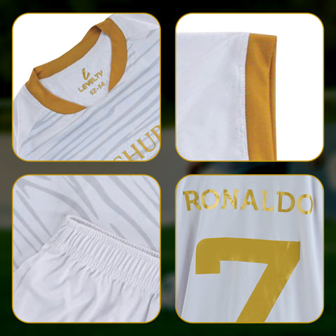 Ronaldo shurfah white uniform kit