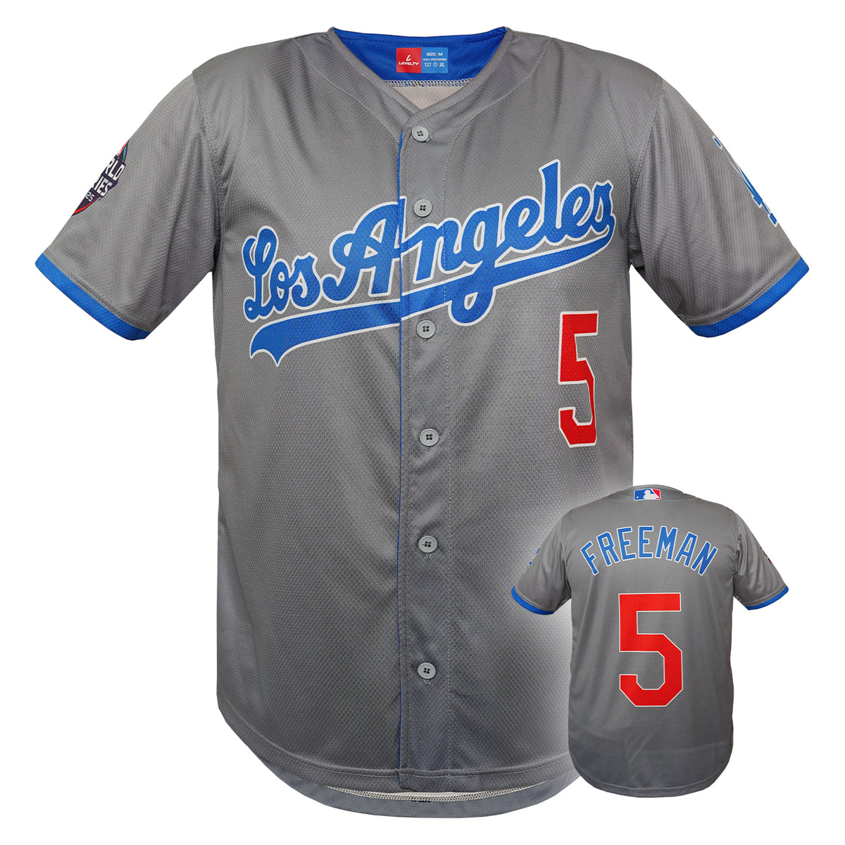 LOS ANGELES FREEMAN GREY JERSEY