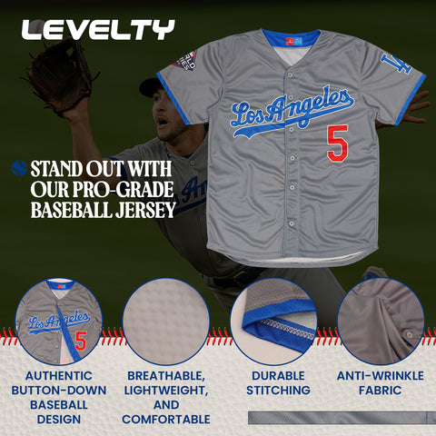 LOS ANGELES FREEMAN GREY JERSEY