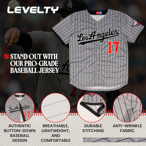 OHTANI LOS ANGELES GREY JERSEY