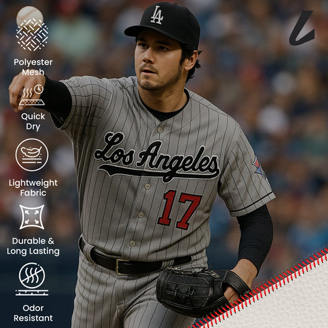 OHTANI LOS ANGELES GREY JERSEY