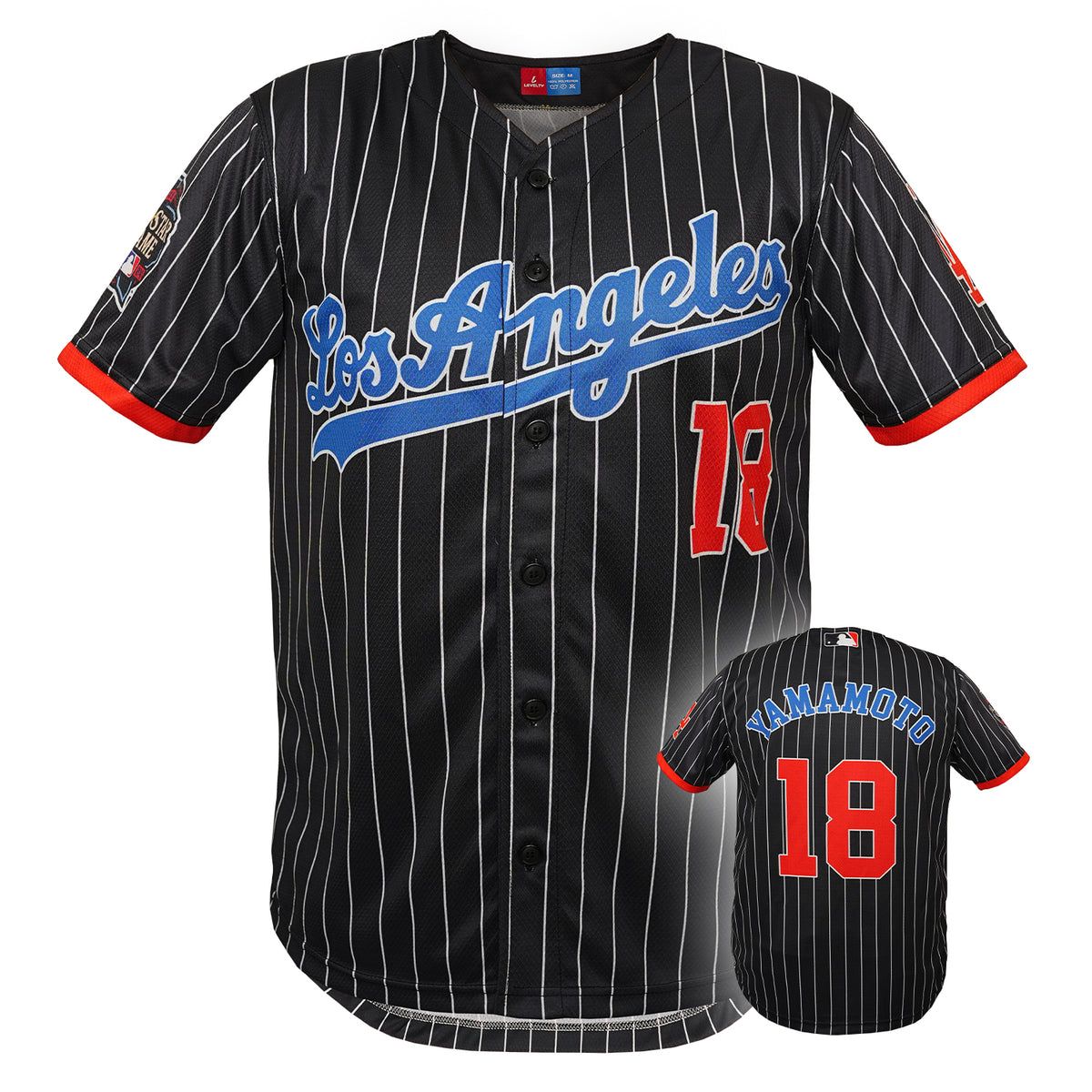 YAMAMOTO LOS ANGELES BLACK JERSEY