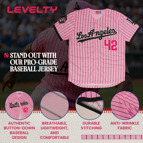 ROBINSON LOS ANGELES BABY PINK JERSEY