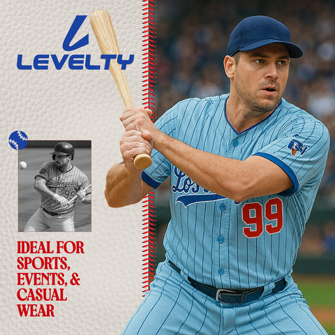 Lose Angeles sky blue  fan baseball jersey