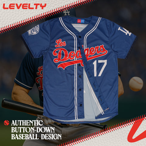 OHTANI LOS DODGERS NAVY JERSEY