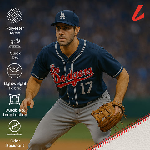 OHTANI LOS DODGERS NAVY JERSEY