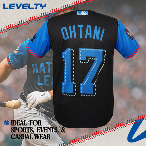 OHTANI BLACK NATIONAL LEAGUE JERSEY