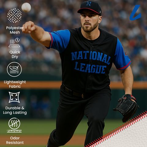 OHTANI BLACK NATIONAL LEAGUE JERSEY
