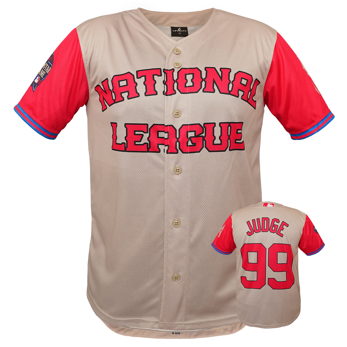NATIONAL LEAGUE JUDGE CAMEL JERSEY