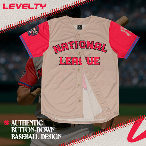 NATIONAL LEAGUE JUDGE CAMEL JERSEY
