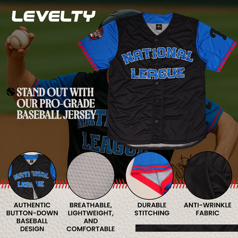 DODGERS BETTS 50 BLACK baseball jersey