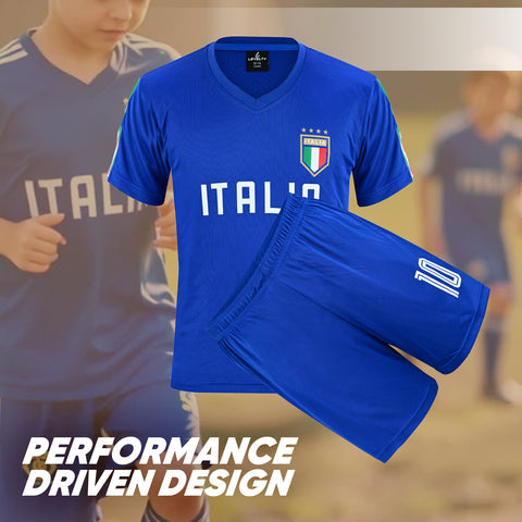 Messi Blue Italia uniform Kit