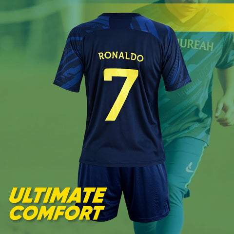 Ronaldo shurfah Navy uniform kit
