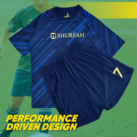 Ronaldo shurfah Navy uniform kit