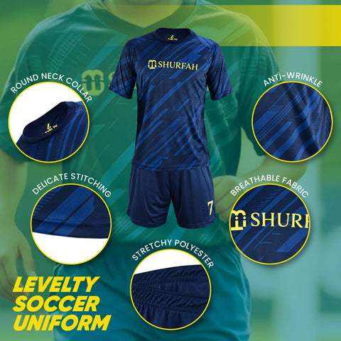 Ronaldo shurfah Navy uniform kit