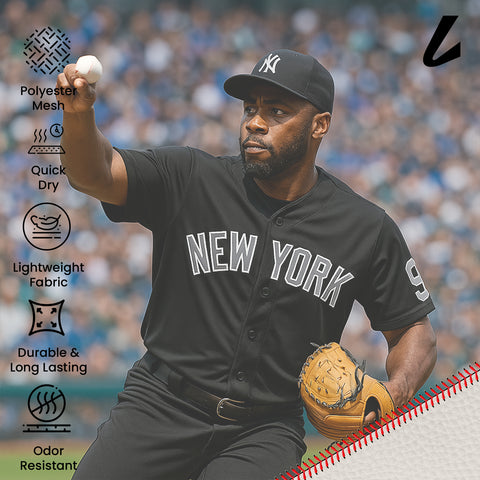 NEWYORK JUDGE  BLACK JERSEY