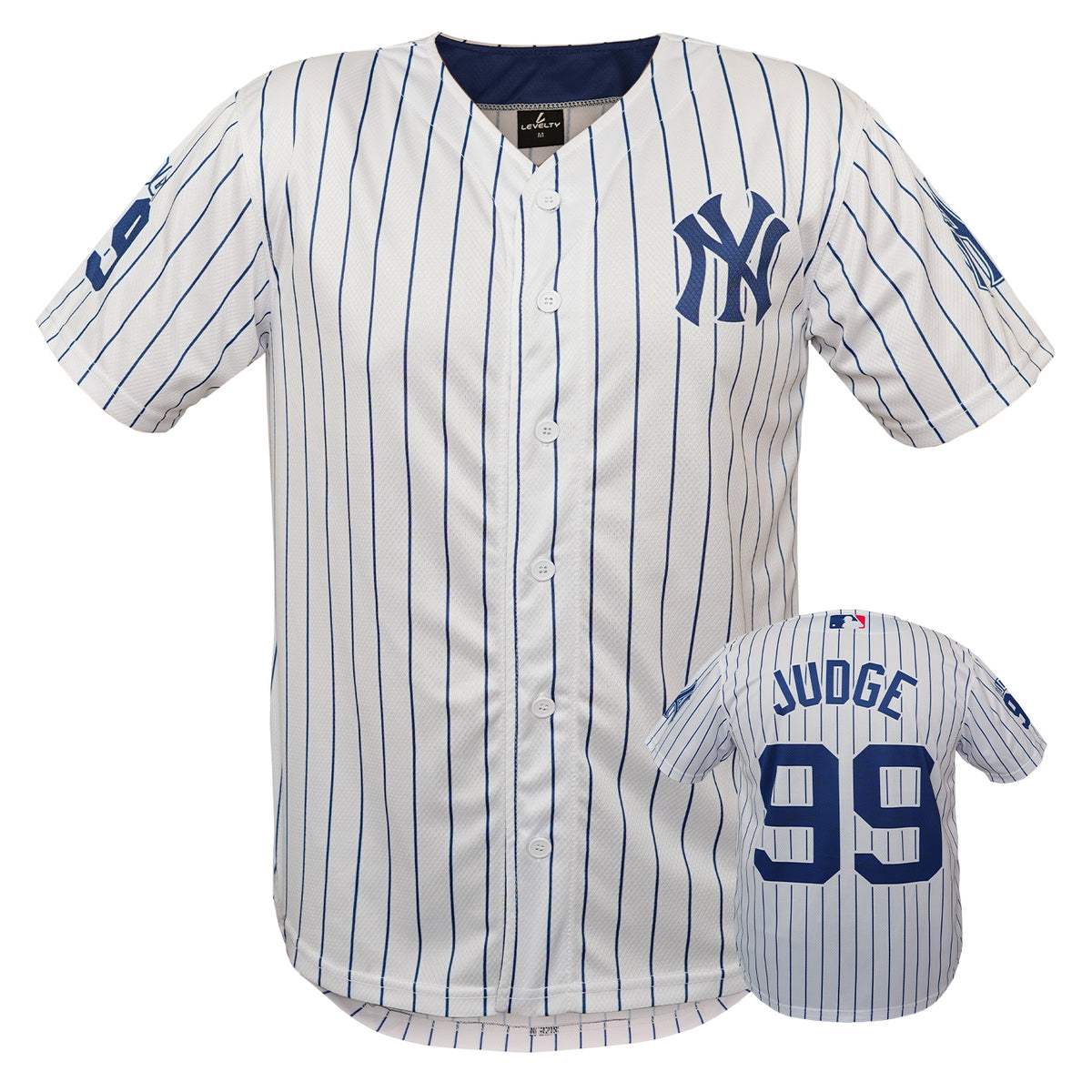 NEWYORK JUDGE WHITE & NAVY JERSEY
