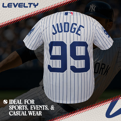 NEWYORK JUDGE WHITE & NAVY JERSEY