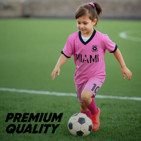 Messi Pink Miami Uniform Kit