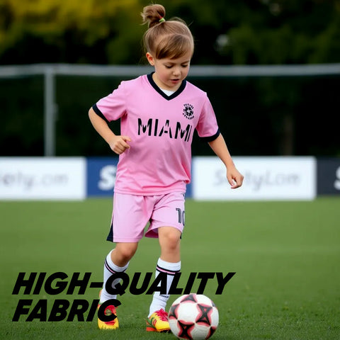 Messi Pink Miami Uniform Kit
