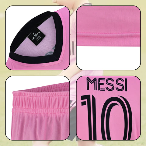 Messi Pink Miami Uniform Kit