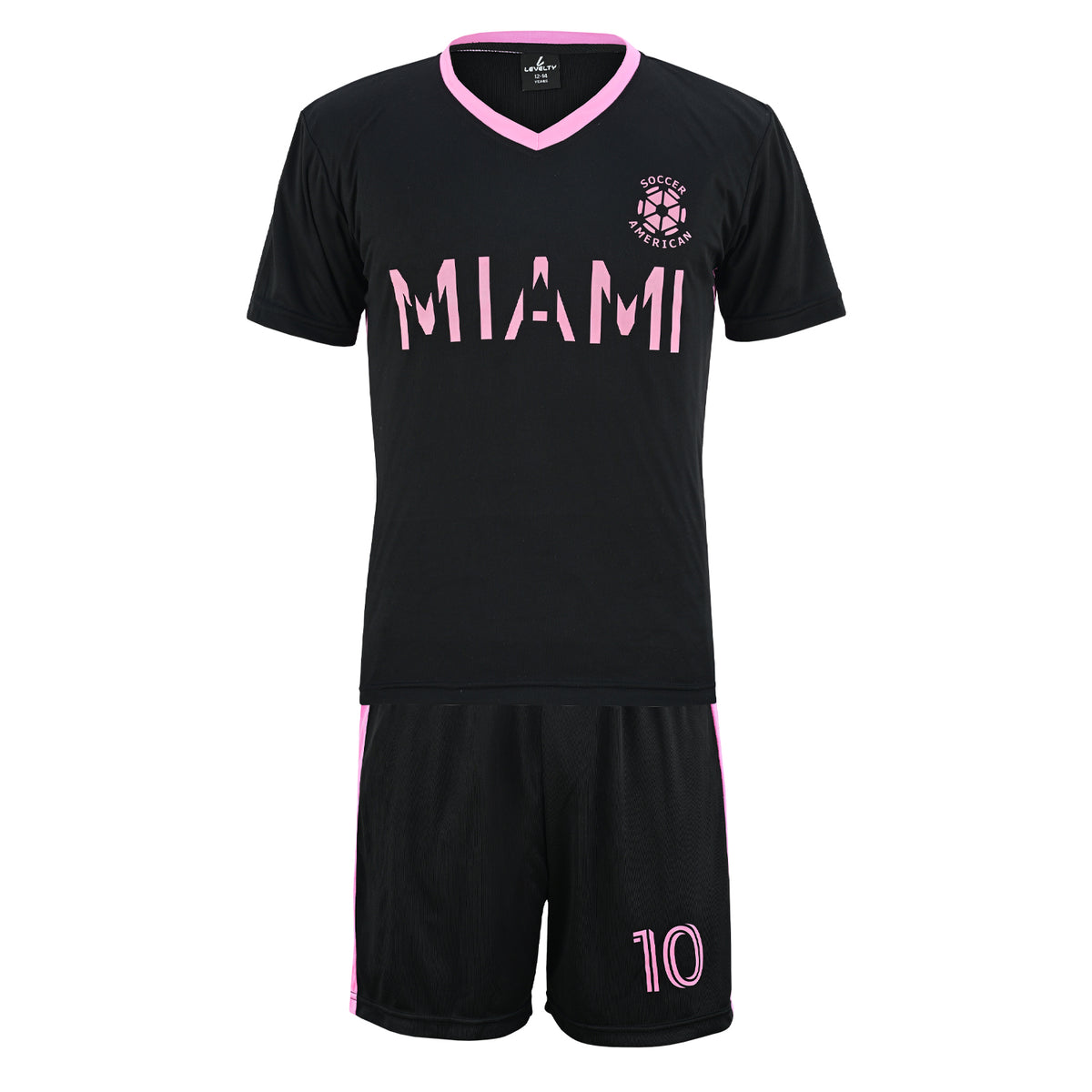 Messi Black Miami uniform Kit