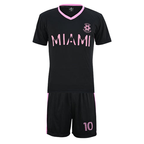 Messi Black Miami uniform Kit