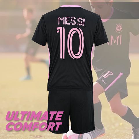 Messi Black Miami uniform Kit