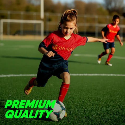 Ronaldo shurfah green-Red uniform kit