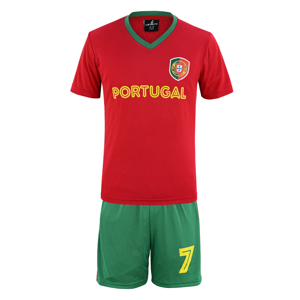 Ronaldo Portugal  Red uniform kit