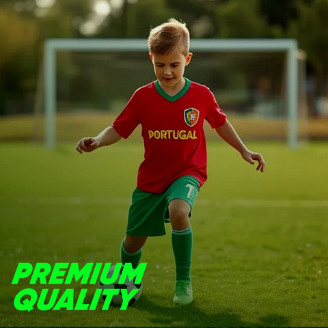 Ronaldo Portugal  Red uniform kit