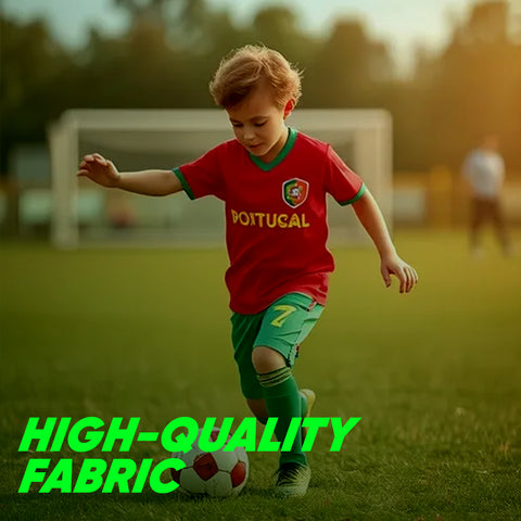 Ronaldo Portugal  Red uniform kit