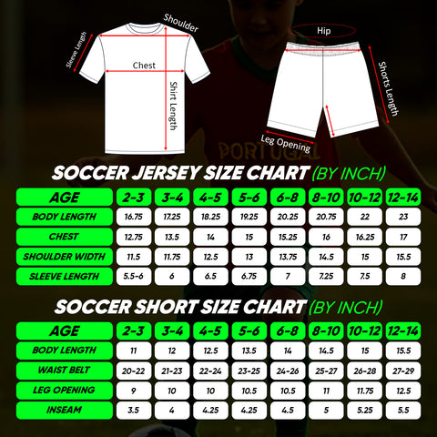 Ronaldo Portugal  Red uniform kit