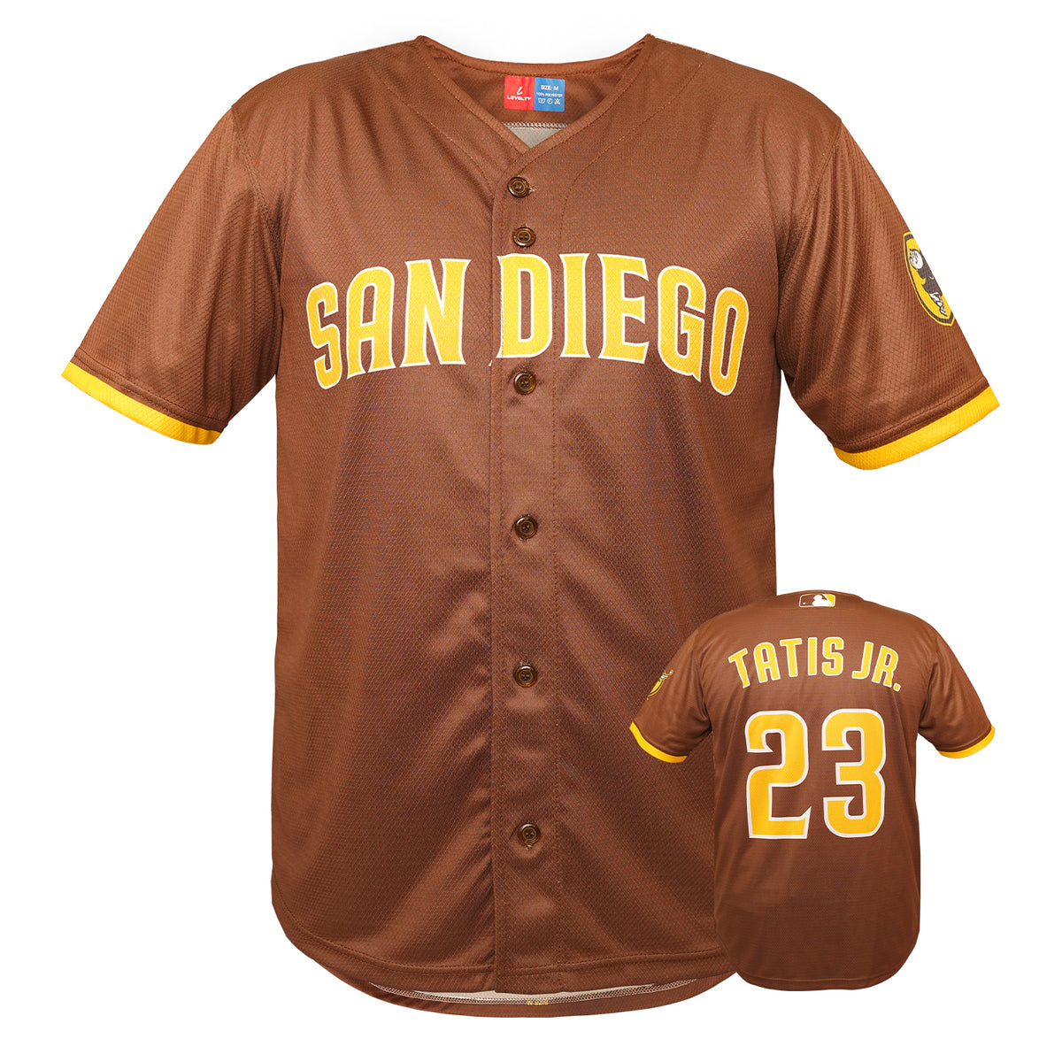 SANDIGO TATIS JR. BROWN JERSEY