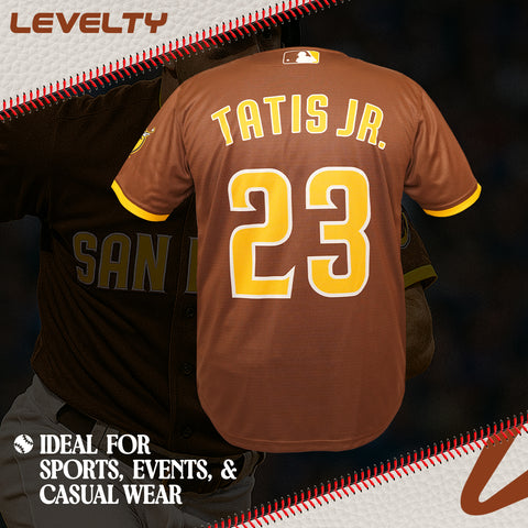 SANDIGO TATIS JR. BROWN JERSEY