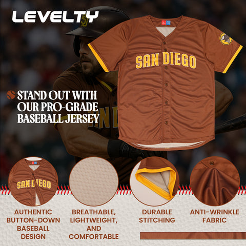 SANDIGO TATIS JR. BROWN JERSEY