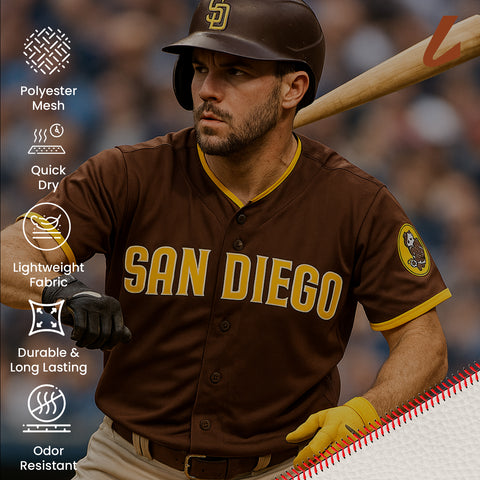 SANDIGO TATIS JR. BROWN JERSEY